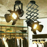 Vintage E27 spotlight theatre stage lighting window display ceiling light jorunhe.com