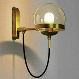 Vintage Glass Ball Loft Wall Lights Sconce Aisle/Bar Light Fixtures Wall Lamp jorunhe.com