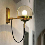 Vintage Glass Ball Loft Wall Lights Sconce Aisle/Bar Light Fixtures Wall Lamp jorunhe.com