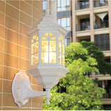 Vintage Outdoor Wall Light IP65 Glass Wall Sconce Garden Wall Lamp White jorunhe.com