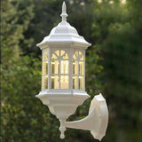 Vintage Outdoor Wall Light IP65 Glass Wall Sconce Garden Wall Lamp White jorunhe.com