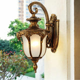 Vintage Outdoor Wall Light IP65 Glass Wall Sconce Wateproof Garden Wall Lamp jorunhe.com